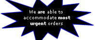 urgent orders
