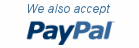 Buy online using PayPal